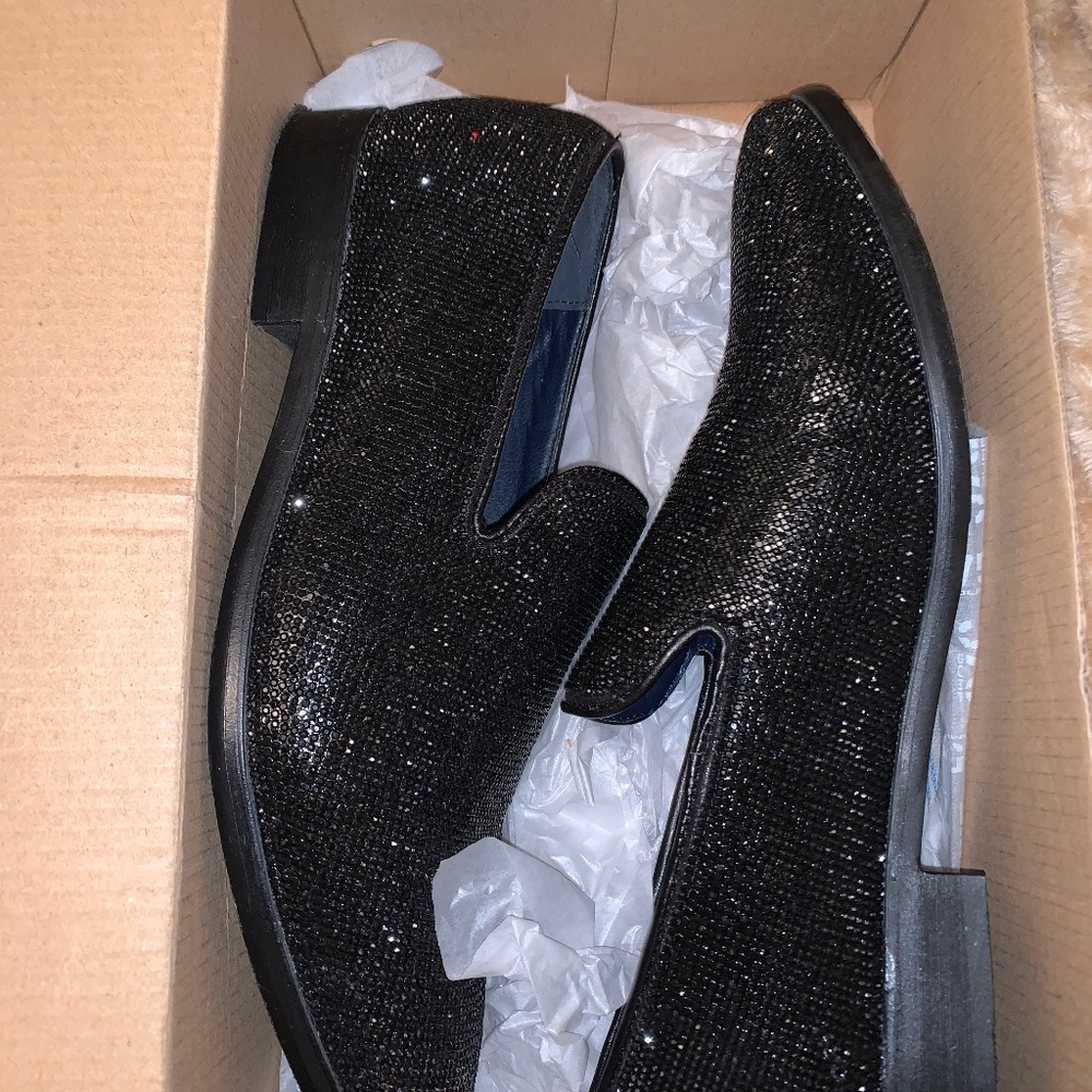 Black Sparkle Shoes